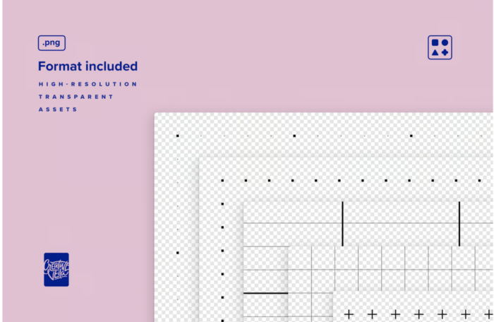 Essential Geometry Grid Backgrounds